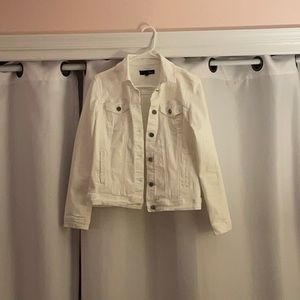 White Jean Jacket